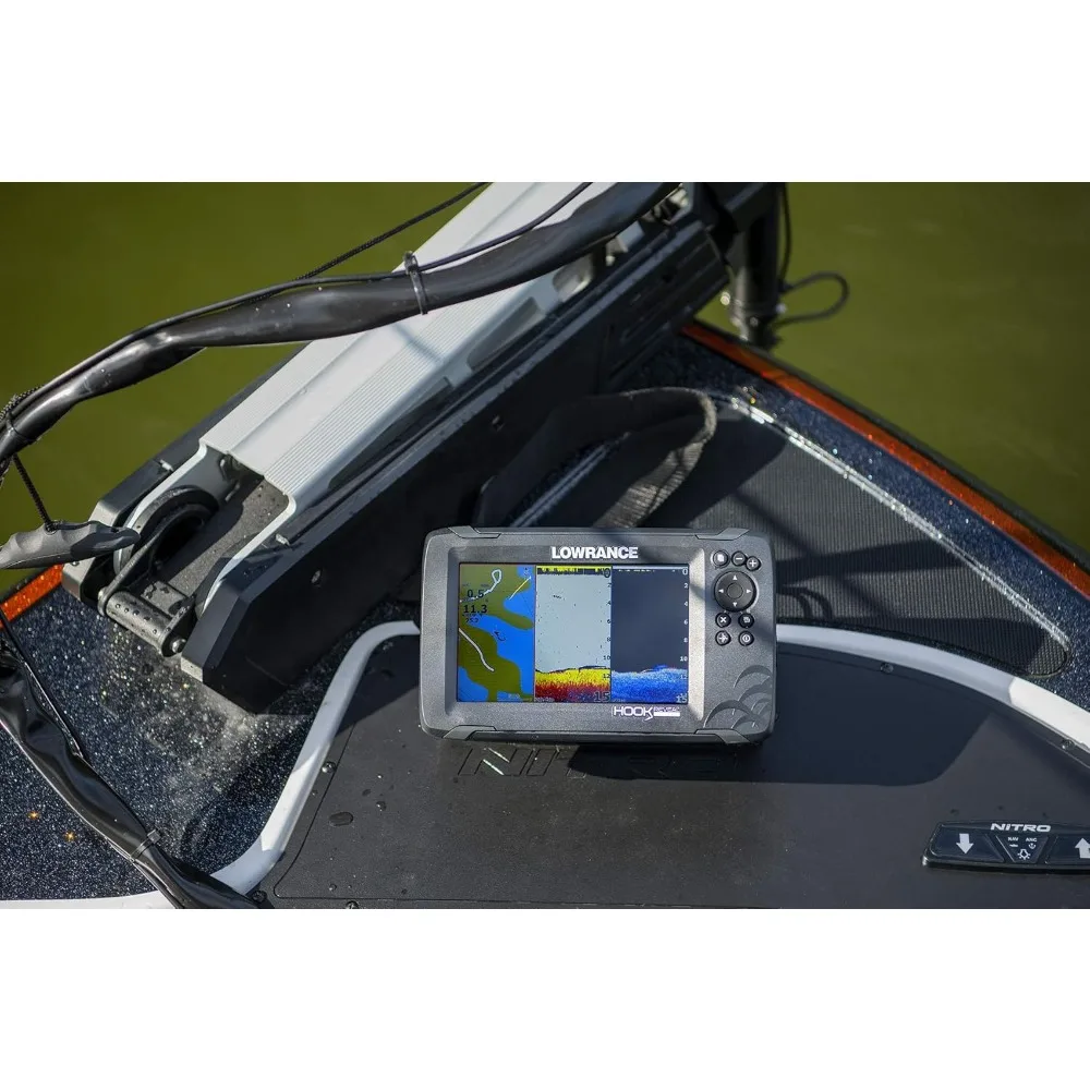 HOOK Reveal 5", 7" and 9" Fish Finders with Transducers