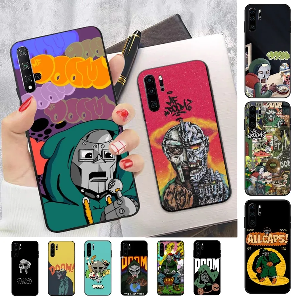 Custodia Per Telefono Mf Doom Rapper Per Huawei P 8 9 10 20 30 40 50 Pro Lite Psmart Honor 10 Lite 70 Mate 20Lite