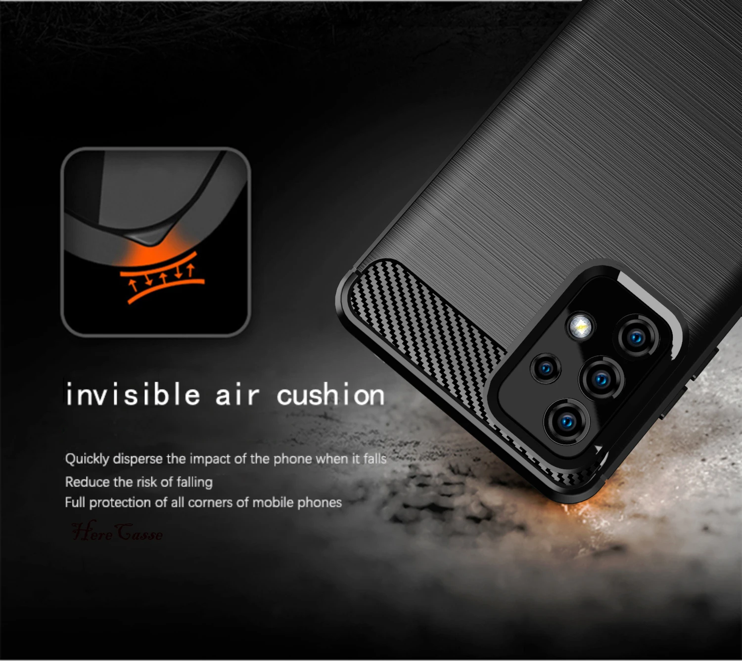 Shockproof TPU Soft Phone Case Cover - Durable & Stylish Protection