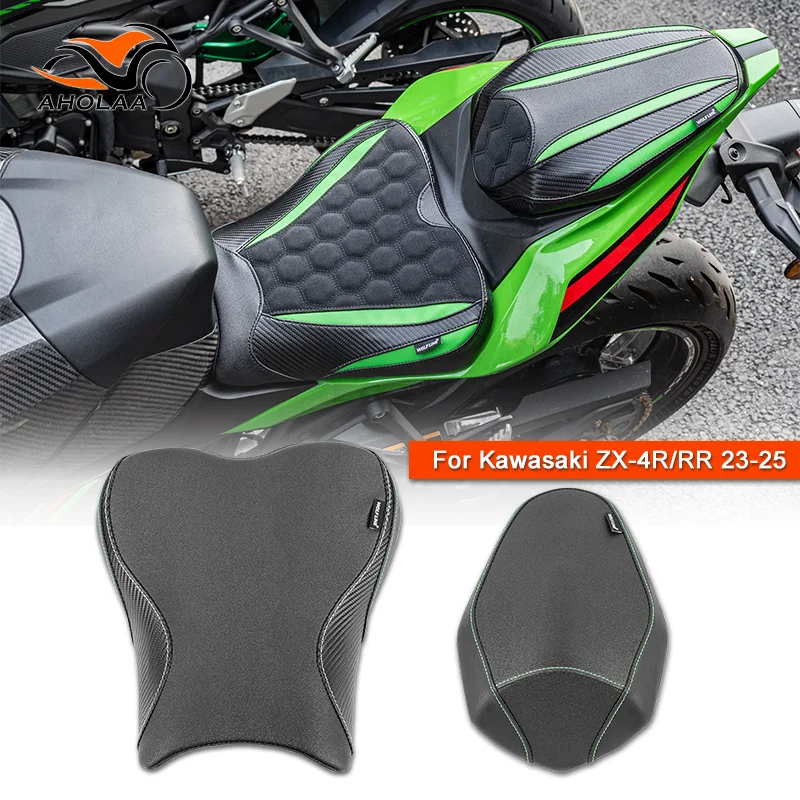 Motorcycle Passenger Pillion Rear Seat Cover Solo Tail Section Fairing Cowl For KAWASAKI Ninja ZX-4R ZX-4RR ZX4R ZX4RR 2022 2023 2024 (Blue), Seat Cowls - Canada