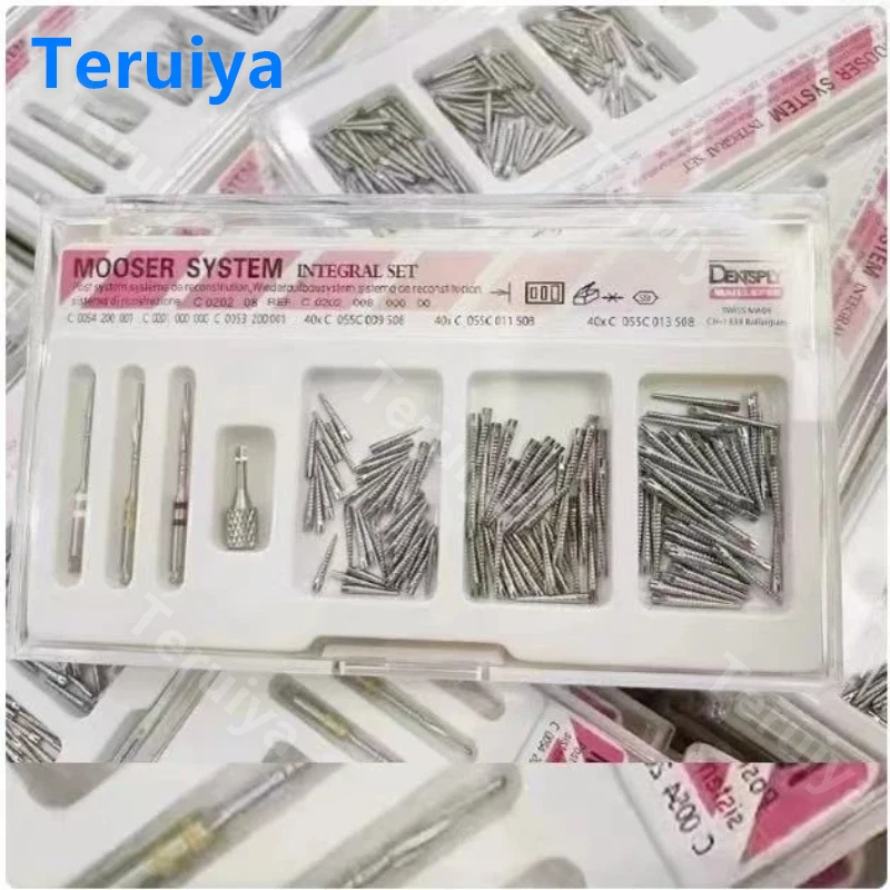 Materiales Dentales Dentsply: Pernos de Titanio Puro TC4 para Conductos Radiculares, Grado Médico, Pernos de Titanio Puro para Conductos Radiculares, Broca de Rosca de Velocidad Lenta