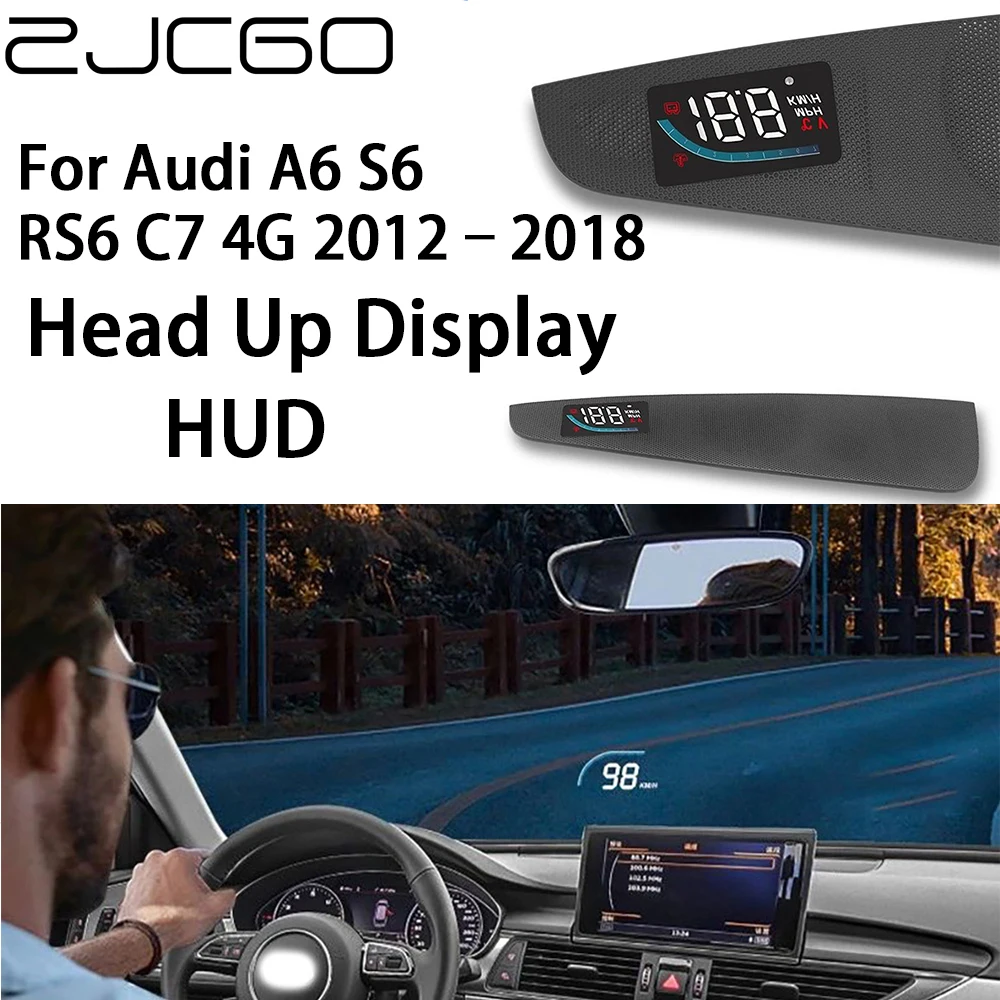 Zjcgo Auto Hud Display Car Projector Alarm Head Up Display Speedometer  Windshield For Bmw 3 4 Series F30 F31 F34 F35 F32 F33 F36 - Head-up Display  - AliExpress