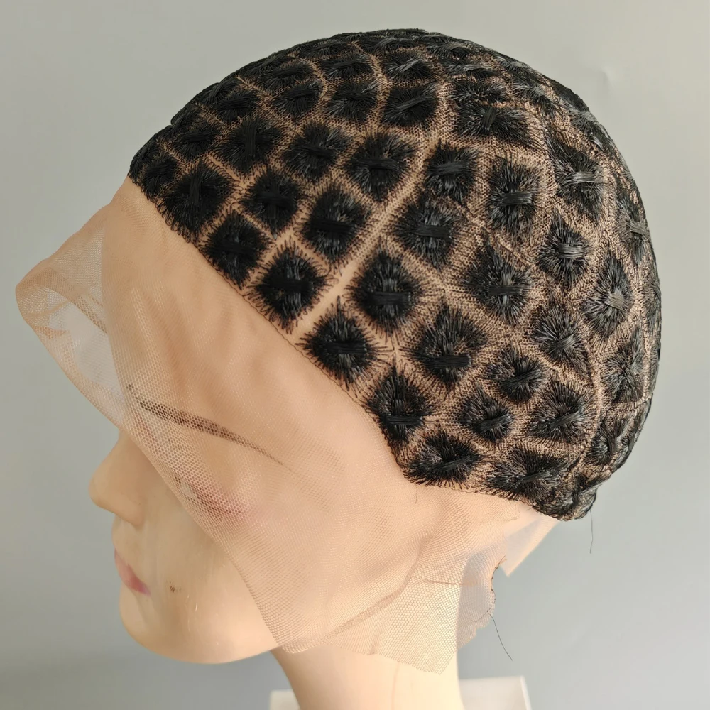 Wig Caps Braided for Crochet Braids Full Double Lace With Baby Hair Suitable for Making Crochet Wigs with Bangs