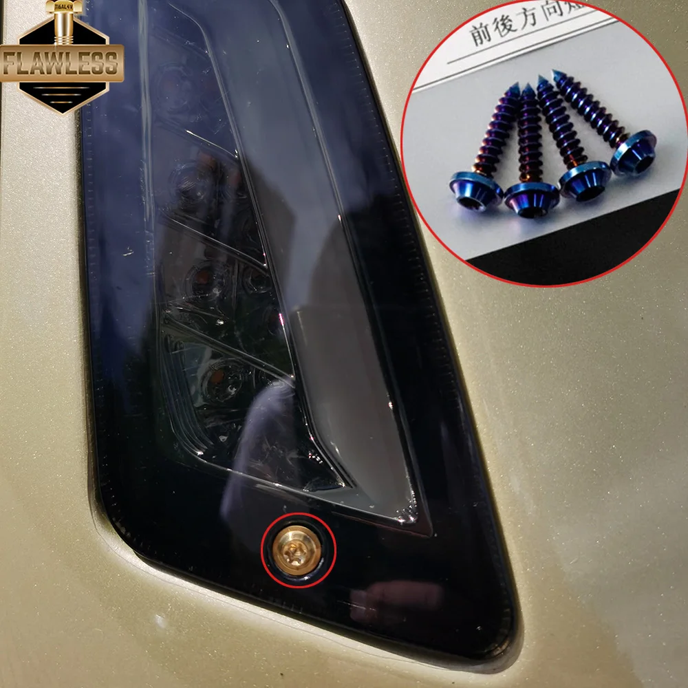balancado turn light bolts para vespa gts 300 03