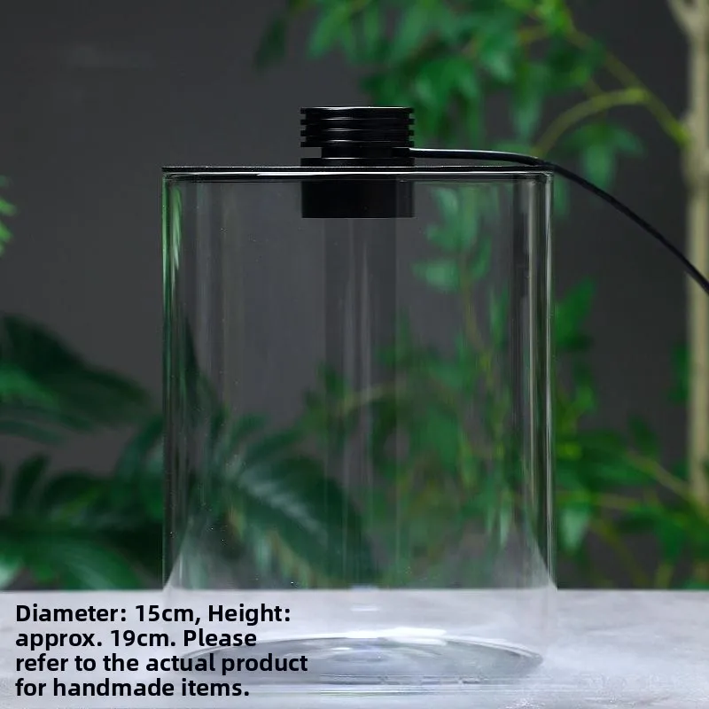 Modern Simplici Glass Bottle Lighting Lacape USB Powered Adjustable Ventilation Full Spectrum Light Cover with Hole Expo...