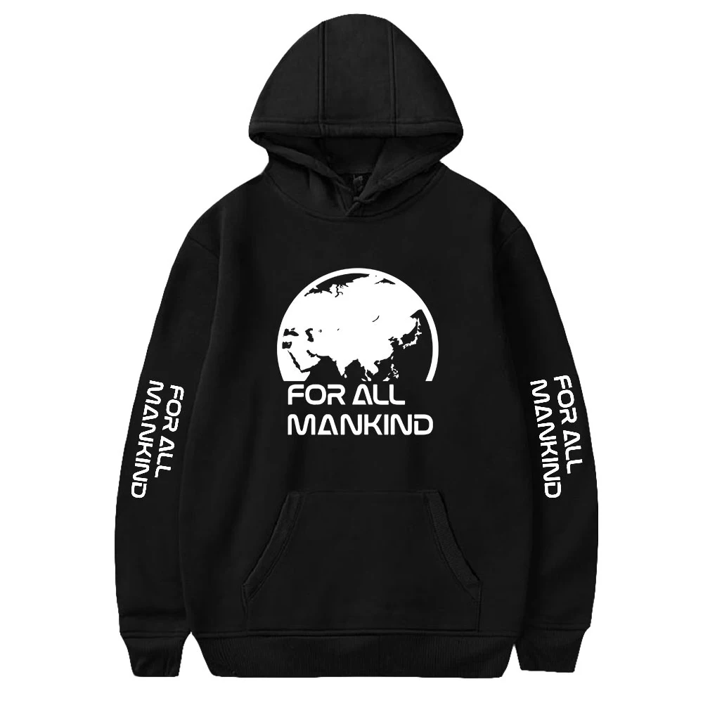 For All Mankind Television Long Sleeve Sweatshirt Women Men Hoodie Harajuku Streetwear  Casual Style Funny Clothes