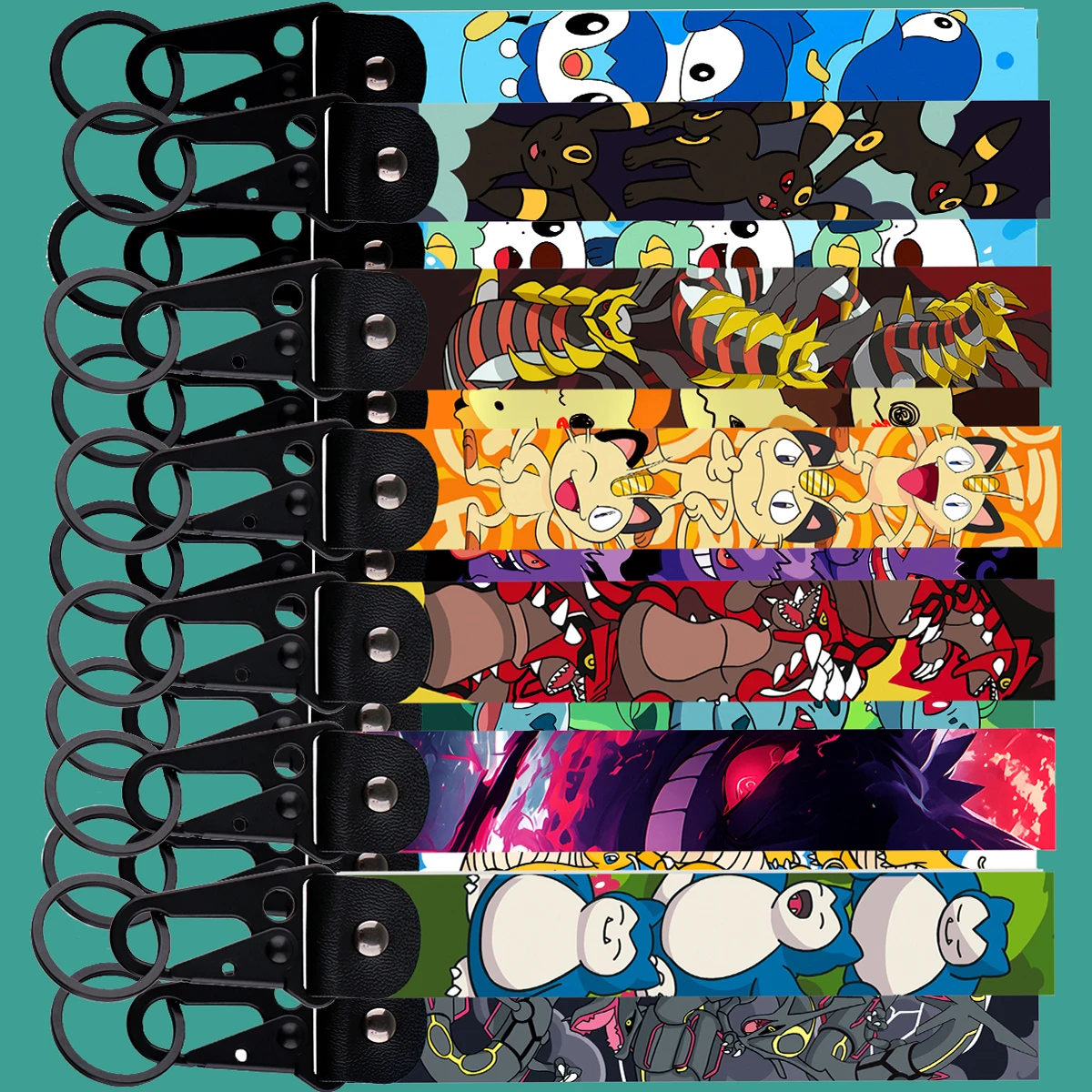 Beliebter Anime-Cartoon-Adlerschnabel-Schlüsselanhänger für Motorräder, Autos, Rucksäcke, Chaveiro Gengar Schlüsselanhänger, Schlüsselring, Accessoire, Geschenk für Freunde