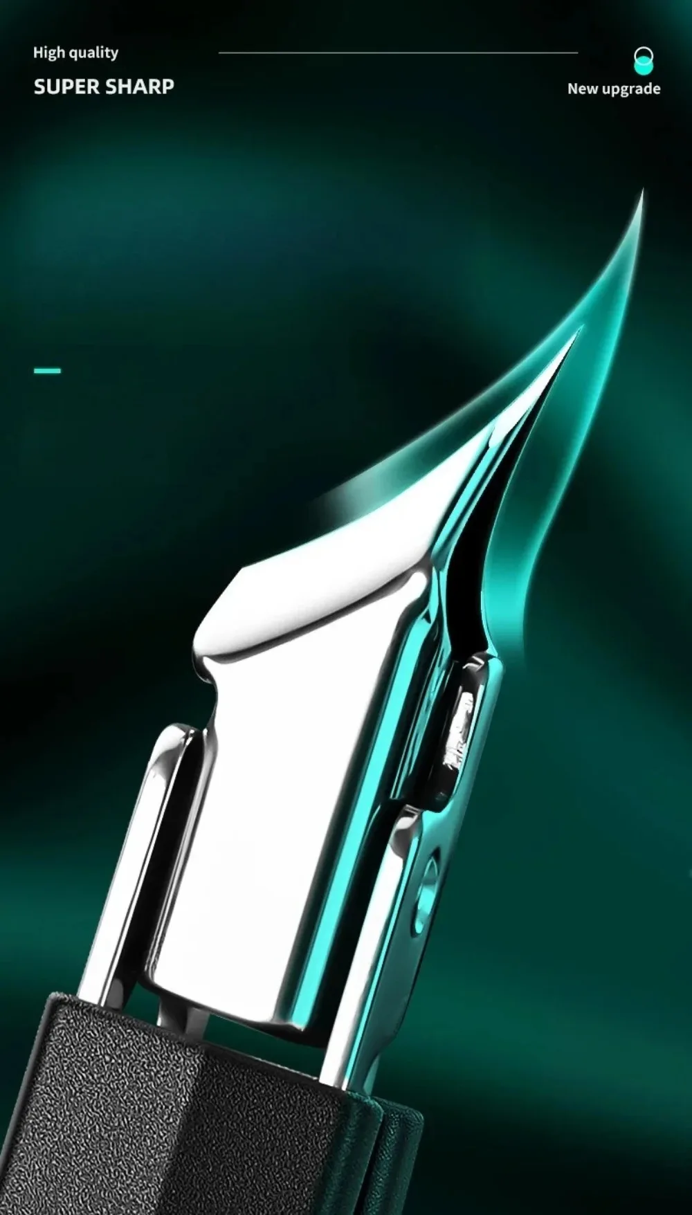 Zbliżenie na skośne ostrza obcinacza