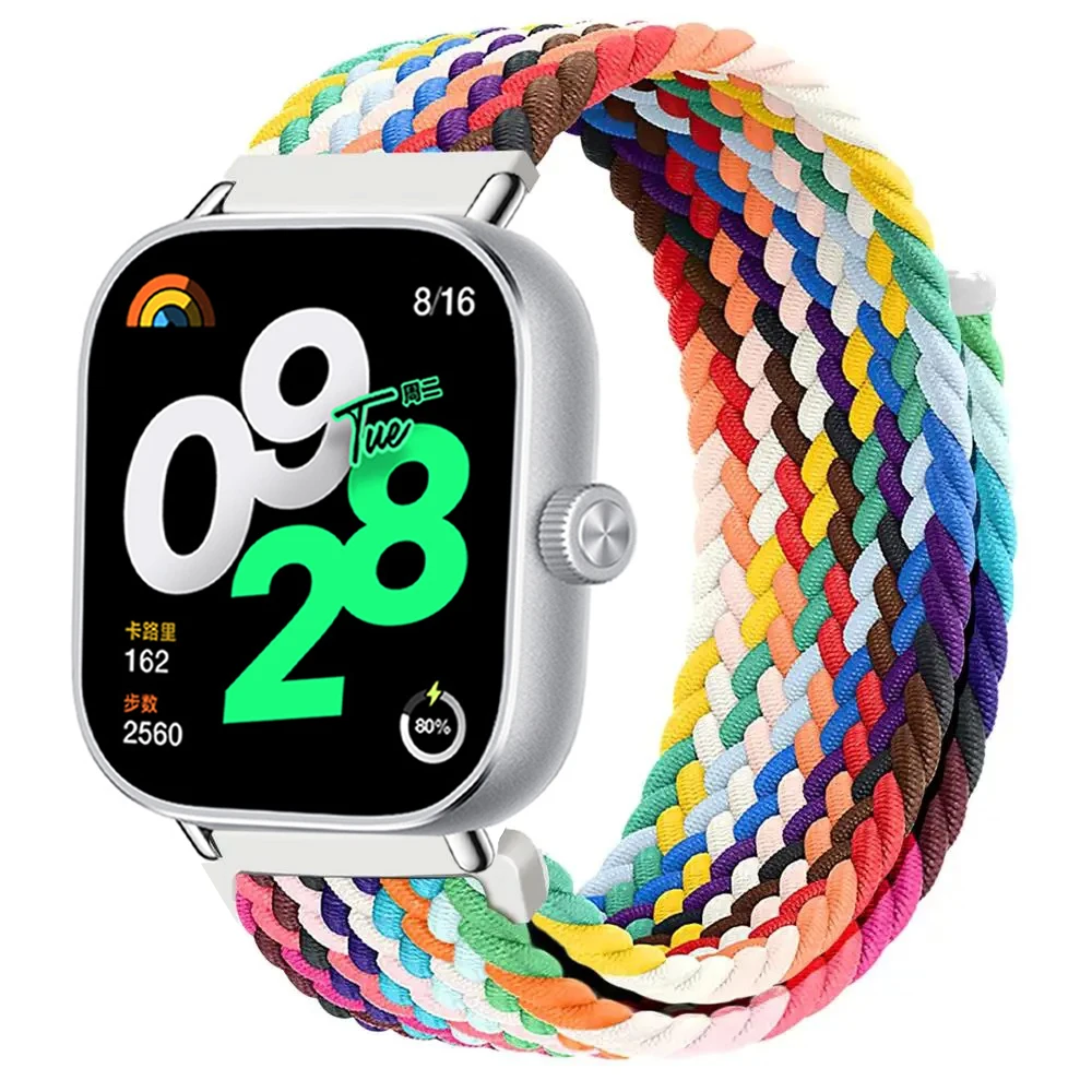 Braided Solo Loop Adjustable Nylon Sport Band Replacement Strap