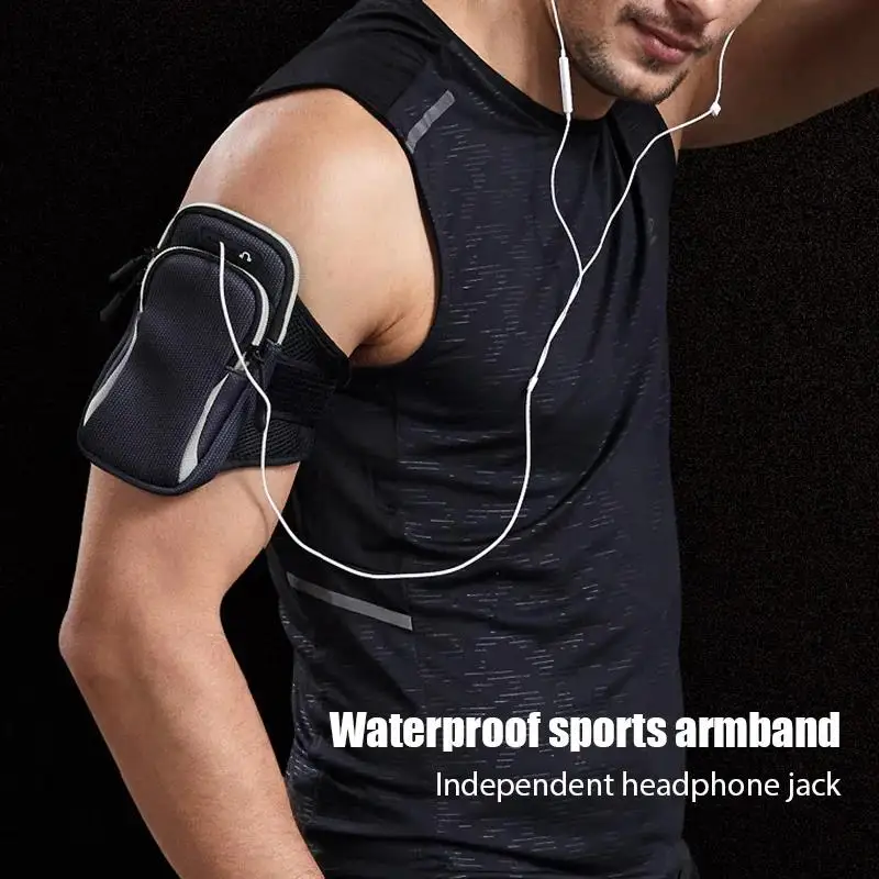 Waterproof Nylon Armband Phone Case For Running