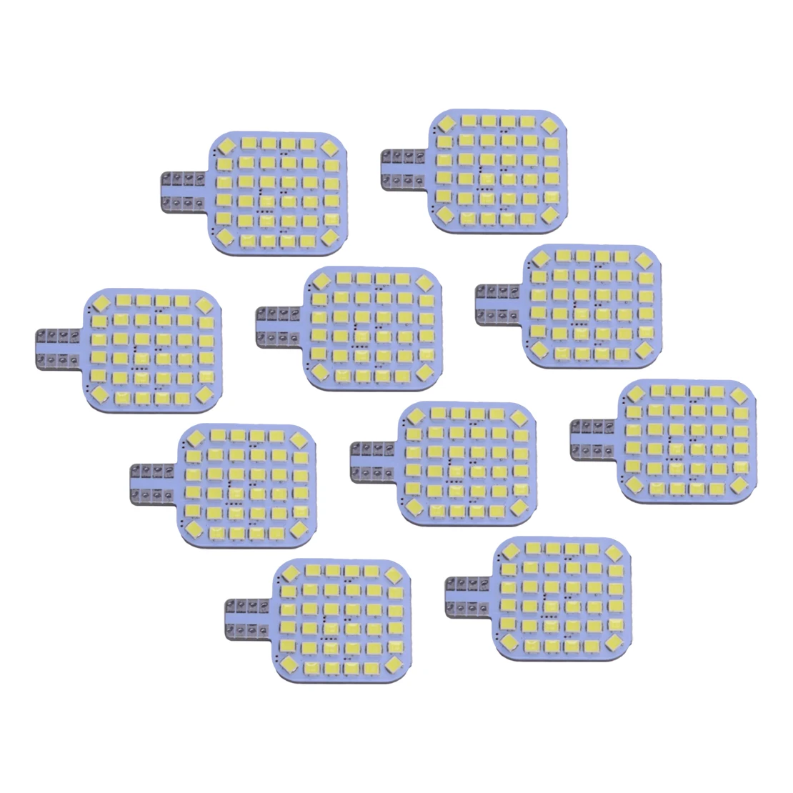 10 шт. 36SMD T10 921 912 922 904 906 916 917 194 Автомобильная интерьерная фотолампа, фотолампочка 12 В, подходит для смартфона, грузовика, автодома