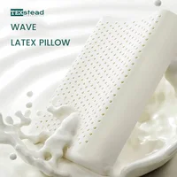 1 Pcs 93% Latex Pillow Massage Pillows for Sleeping Orthopedic Pillow Pure Natural Latex Memory Pillow 1