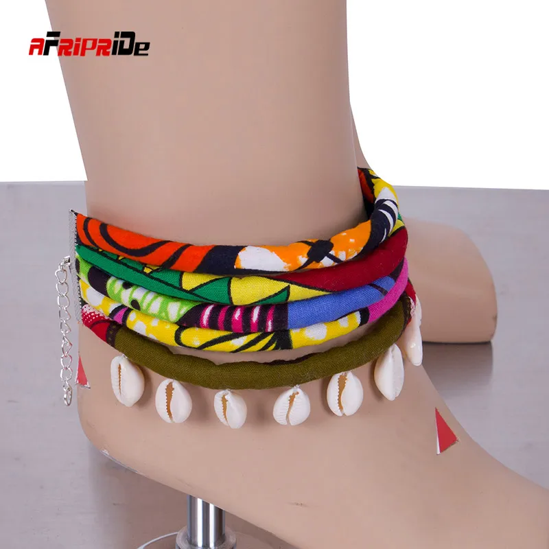 African Foot Ornament Fashion Decoration Traditional Foot Decoration With Chain Women's Accessories WYB459