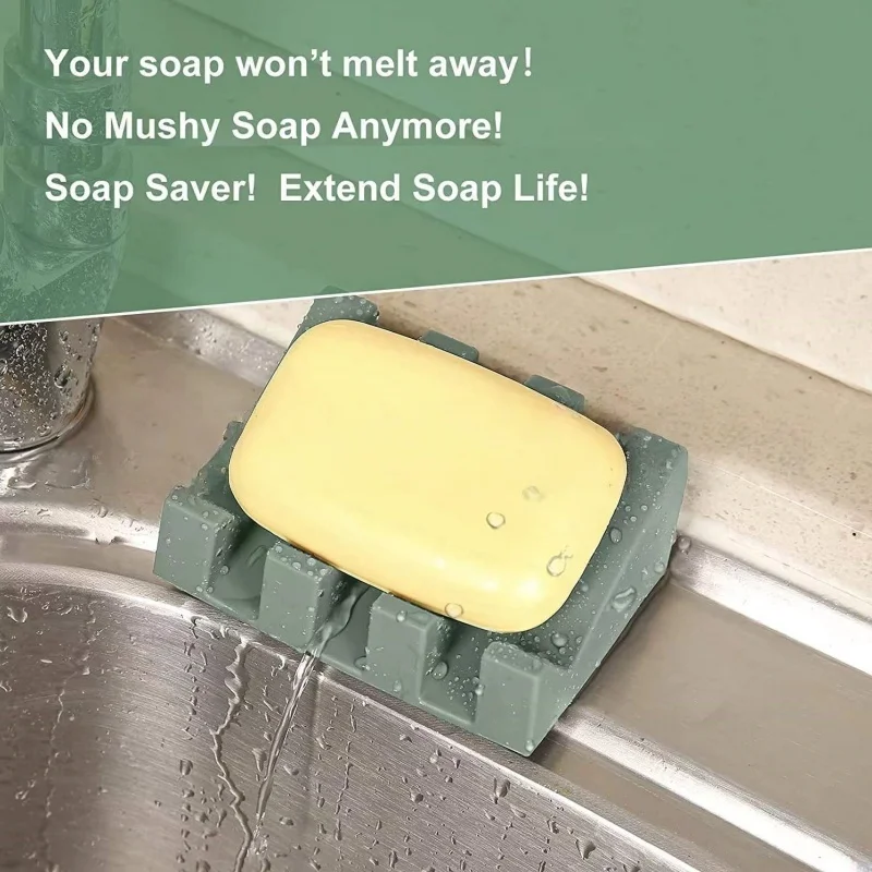 Silicone Soap Dish Close-up