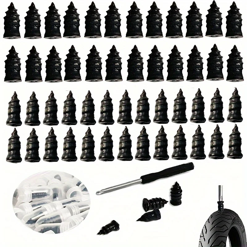 Rubber Tire Repair Nails for Automobiles and Motorcycles