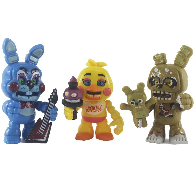 Midnight Toy Bear Action Figurine - FNAF Inspired Collectible