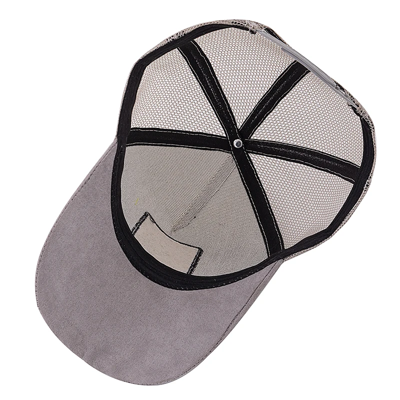 New Summer Animal Trucker Hat Polar Bear Pattern Patch Design Suede Baseball Cap Outdoor Sports Streetwear Cap For Men Women ﻿