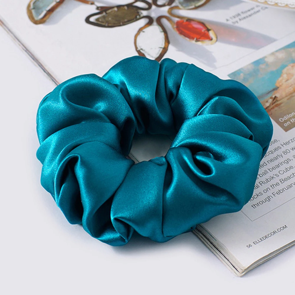 

Резинки для волос из 3,5 натурального шелка, 100% см