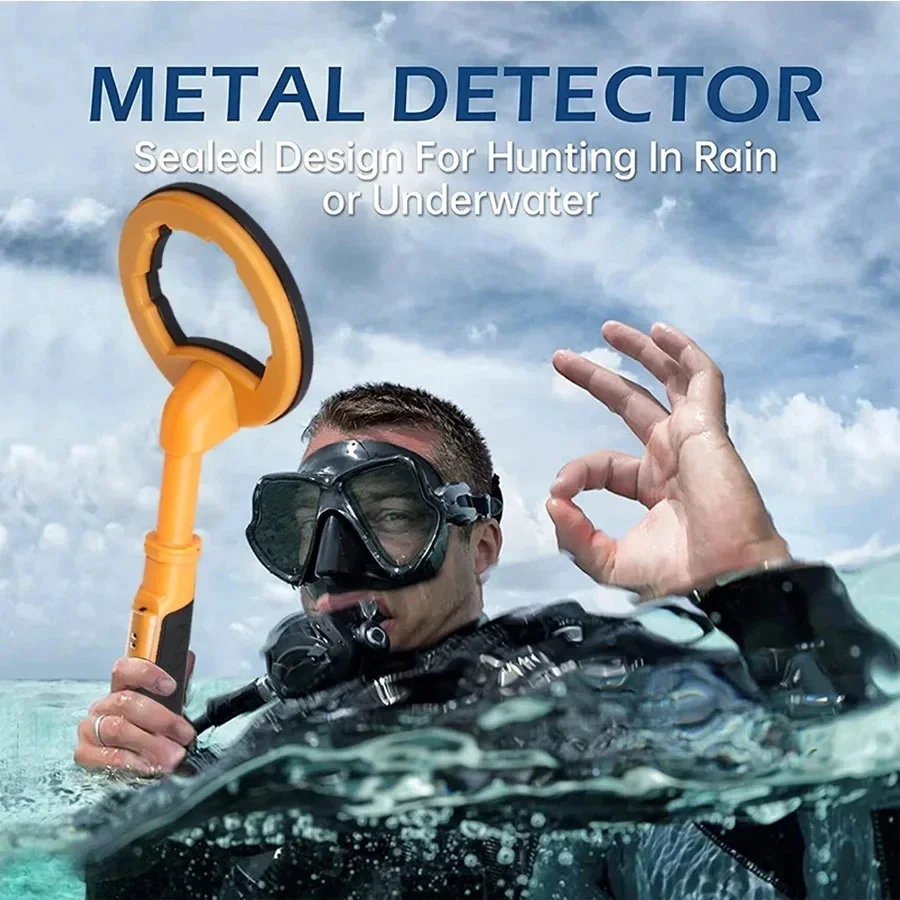 2 IN 1 Underwater Metal Detector Pulse Pinpointer Induction Diving Treasure Hand Held Metal Finder 5