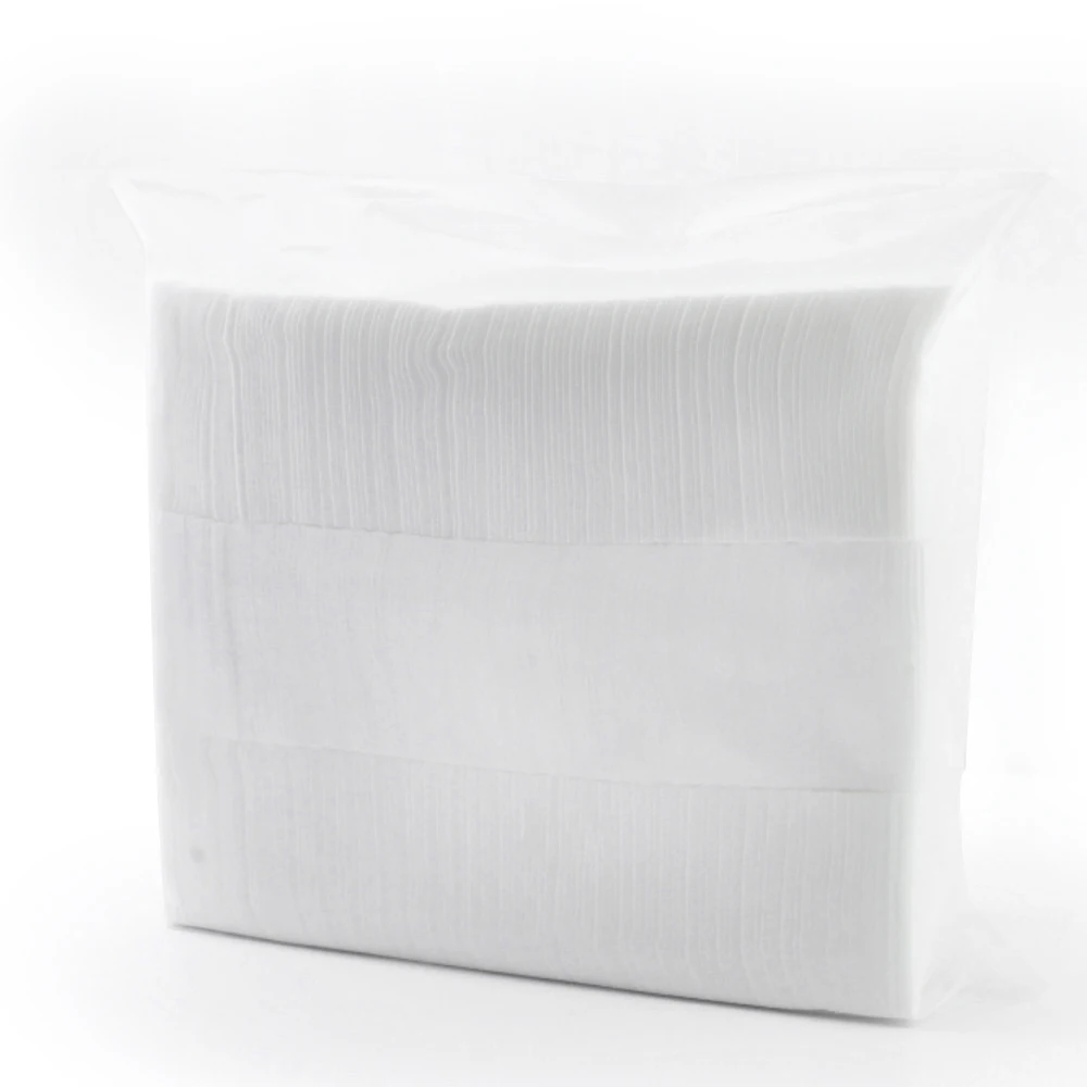 500pcs Thick Cotton Pads 100% Cotton Permanent Makeup Pigment Wipe Pad Disposable Facial Cleaner Nail Cleaning Wipes 6