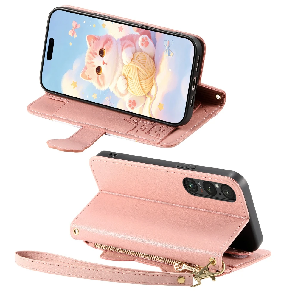 Stylish Crossbody Wallet Phone Case