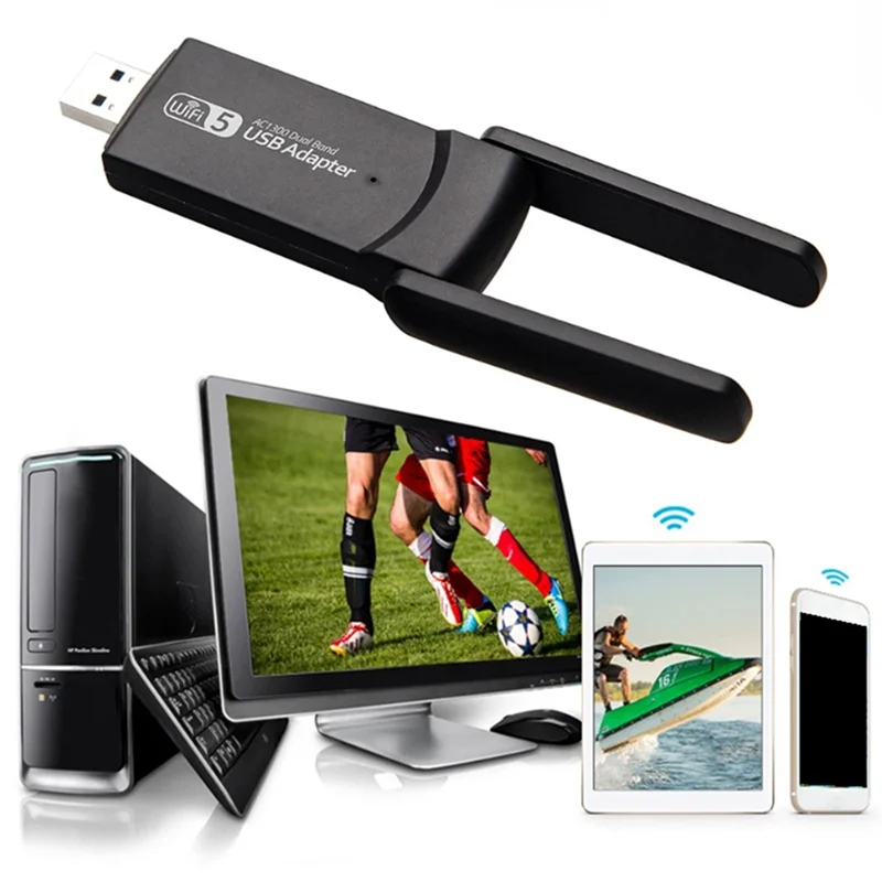 CEA 무선 네트워크 카드 듀얼 밴드 무선 네트워크 카드 Bluetooth 4.2 + WIFI 2-In-1 USB 무선 5G 드라이버가 없는 소형 네트워크