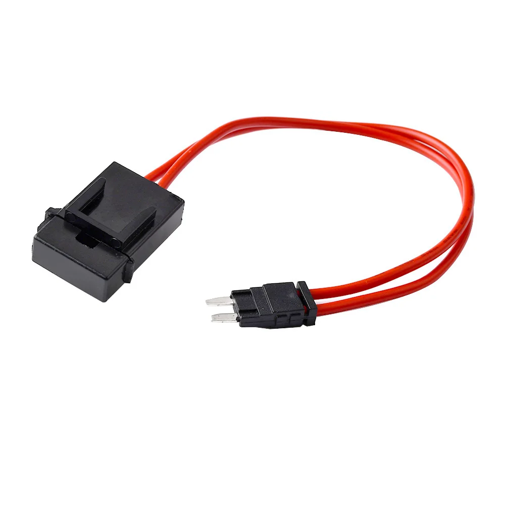 1Pc Car ACC Fuse Box 16AWG Wire 25A 280mm 32V Mini Small Medium Micro 2