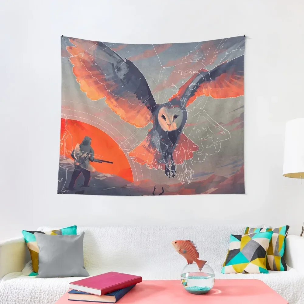 

Owl Hunt Tapestry Wallpaper Bedroom Decoration Tapestry