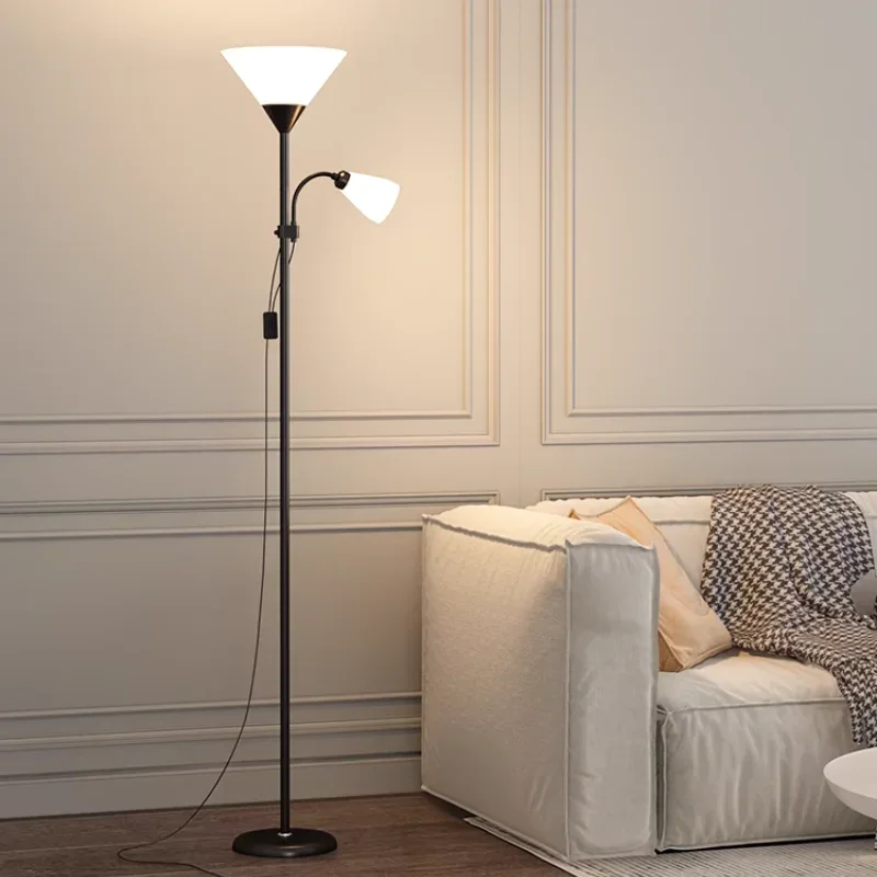 

Нордическая простая стеклянная торшера, современная лампа для спальни, промышленного творческого кабинета, гостиной, дивана, Напольная Лампа, внутреннее освещение