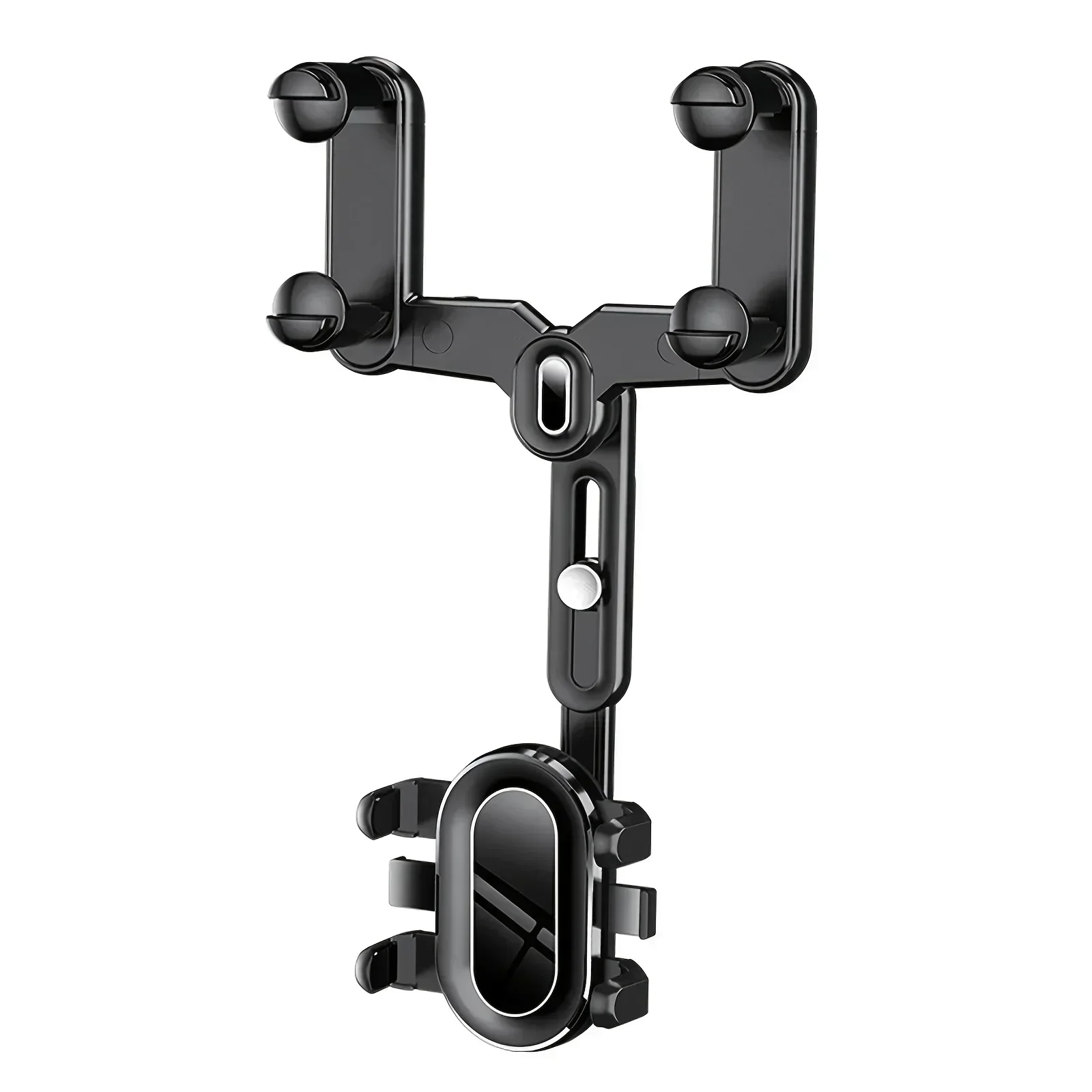 Auto 360 ° Supporto per telefono e GPS, supporto telescopico regolabile e girevole, compatibile con tutti i telefoni, strumento di supporto per la navigazione. - immagine 5