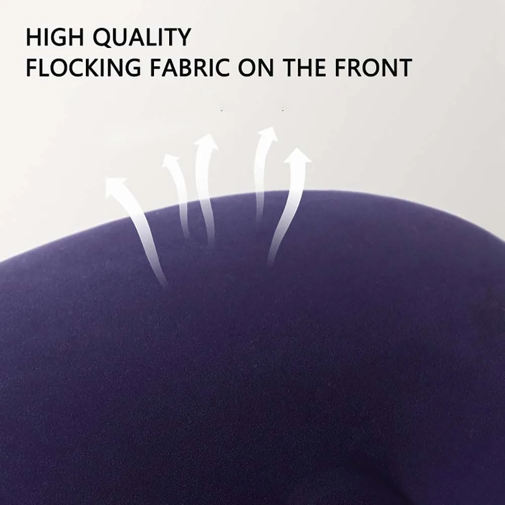Inflatable Pillow TARKA Air Cushion Outdoor Camping Sleep Folding Square Travel Hiking Plane Head Rest