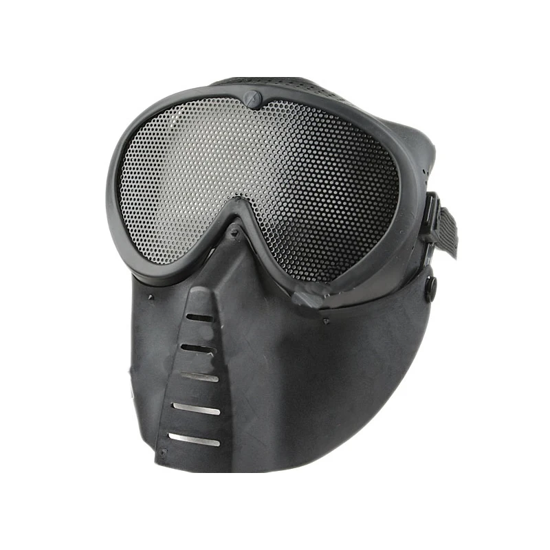 

Tactical Mask Goggles Full Face Protective Gear Headwear Training Hunting Hiking Cycling Outdoor Sports ABS BD2547