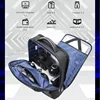 BOPAI Luxury Leather Men Leather Waterproof Backpack Fashion Business Travel Shoulder Bag 15.6Inch Laptop USB Charging Backpacks 5