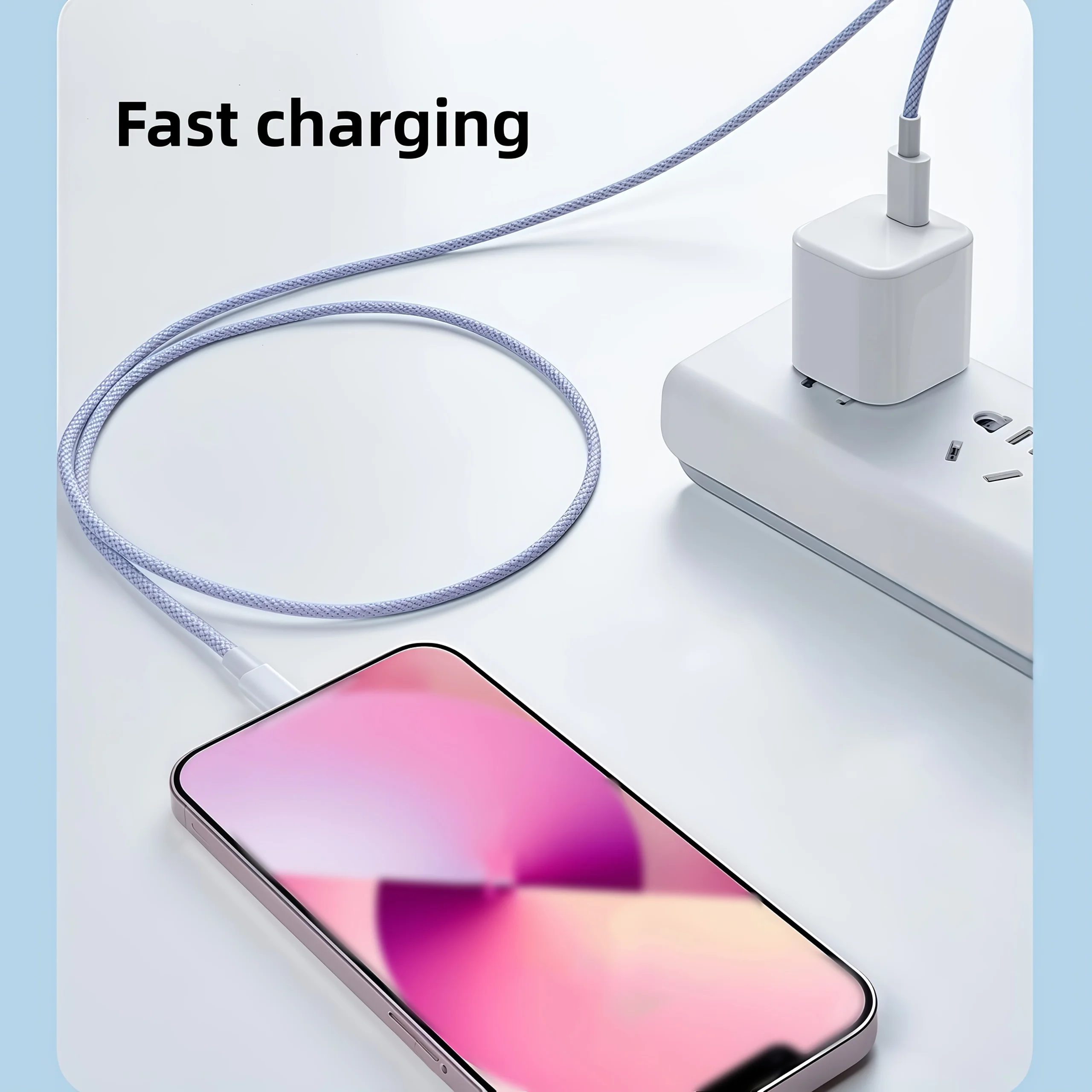 USB C-라이트닝 케이블 전원 공급 케이블 아이폰용 C타입 충전기 코드 고속 충전 아이폰 14 호환