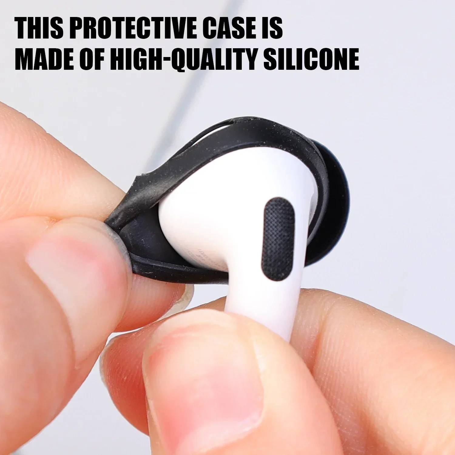 Silicone Anti-Slip Earbud Tips Replacement Covers