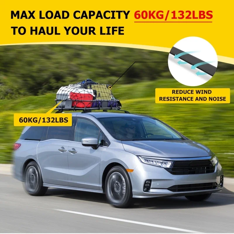 Honda Odyssey Roof Cargo Basket Without Crossbars 2018-2025 Honda