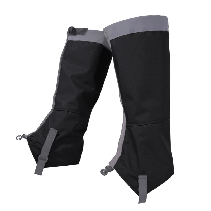 Snow Boot Gaiters Lightweight Ankle Leg Gaiters for Outdoor Climbing Hunting