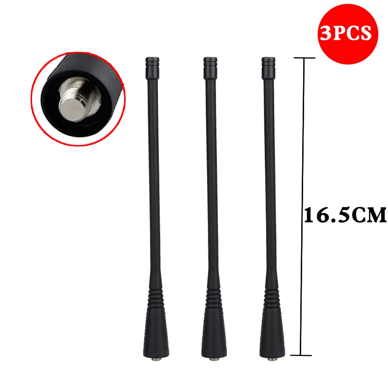 Antenna Flessibile Walkie Talkie Uhf Per Motorola Gp328 Gp300 Gp88 Gp340 Gp338 Cp040 Gp380 Gp68 Gp2000 Ht750 Ep450 Antenna Morbida