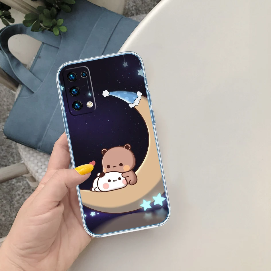 Transparent Protective Phone Case with BUBU DUDU Design