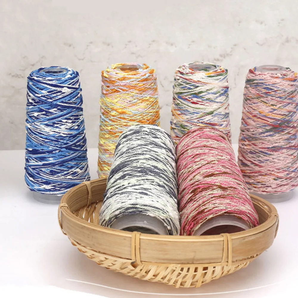 

50g Segment Dyeing Mixture Belly Cotton Yarn DIY Knitting Handmade Crochet Sweater Toys Baota Thread Plush Thread