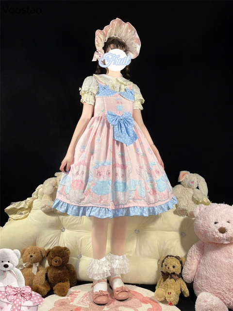 Roupa Lolita Kawaii Rilakkuma