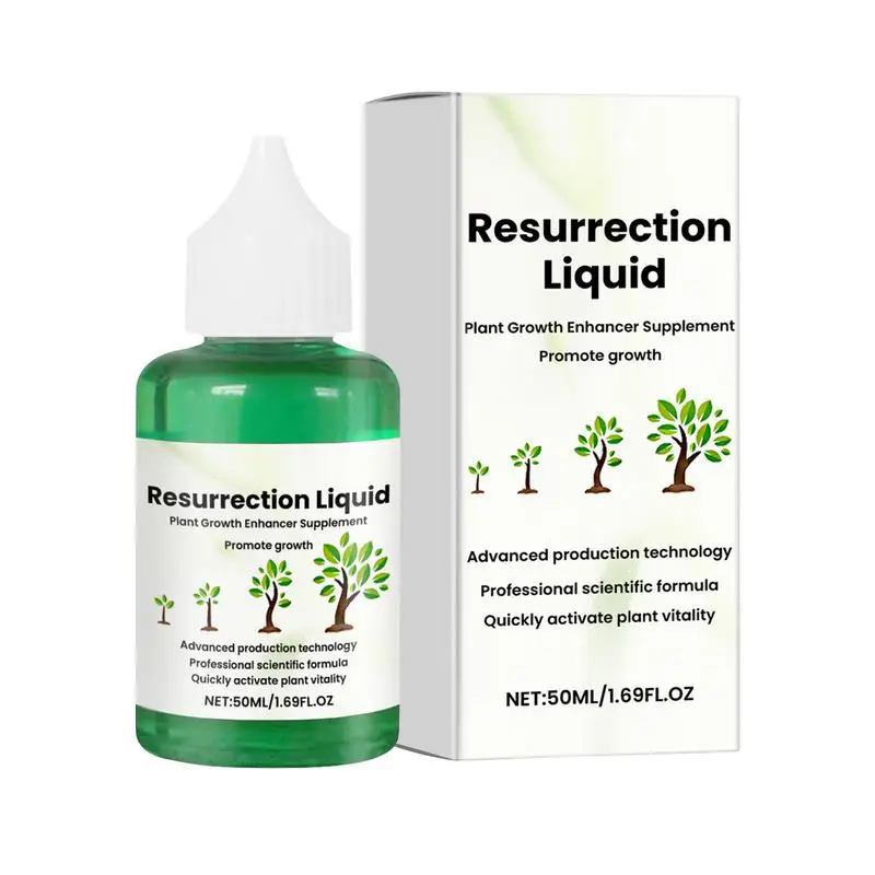 

Resurrection Plant Food Plant Resurrection Fertilizer Flower Resurrection 50ml Liquid Resurrection Food Natural Fast-Acting