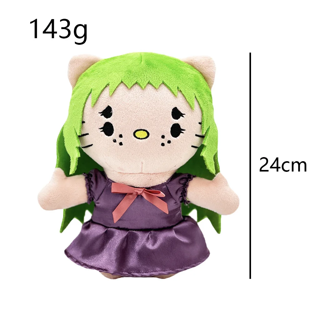 2024 Styles Miniso Hello Kitty Plush Travis Scott Hello Selena Anime Cartoon Toy Plush Stuffed Soft Christmas Plushie Kids Gifts