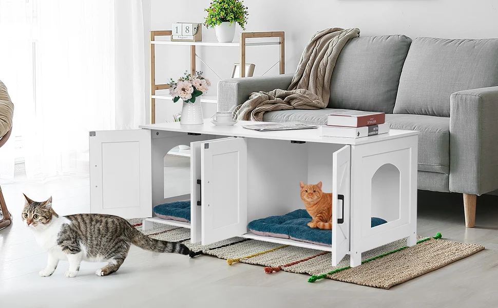 Cat Litter Box Enclosure 1