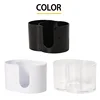 Acrylic Storage Box Bathroom Jar Makeup Organizer Cotton Round Pad Holder Cotton Swab Box Holder Dispenser Organizer Jar 5