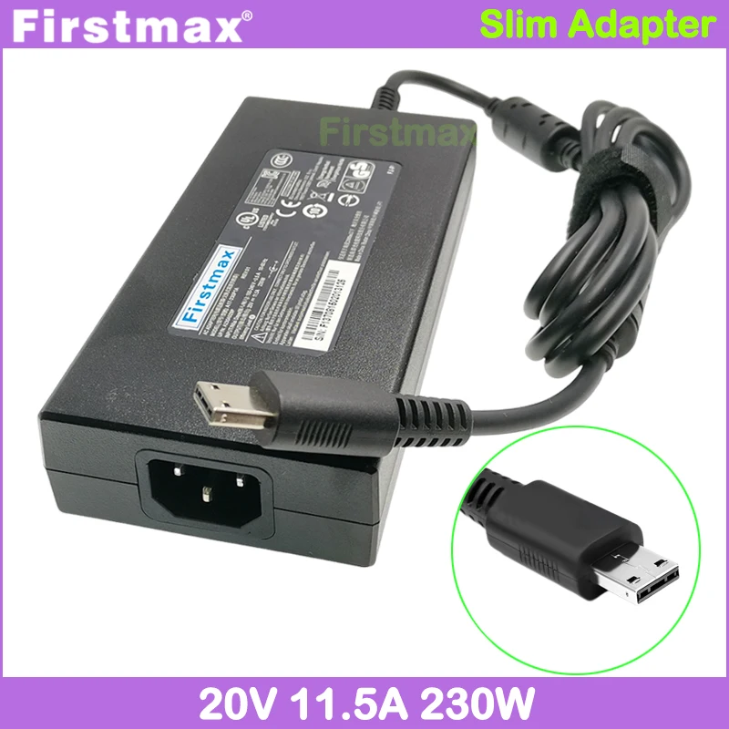 

20V 11.5A 230W AC Adapter A17-230P1B ADP-230GB D A230A037P Charger Power Supply for MSI Gaming Laptop GP76 GE66 GP66 MS-1541