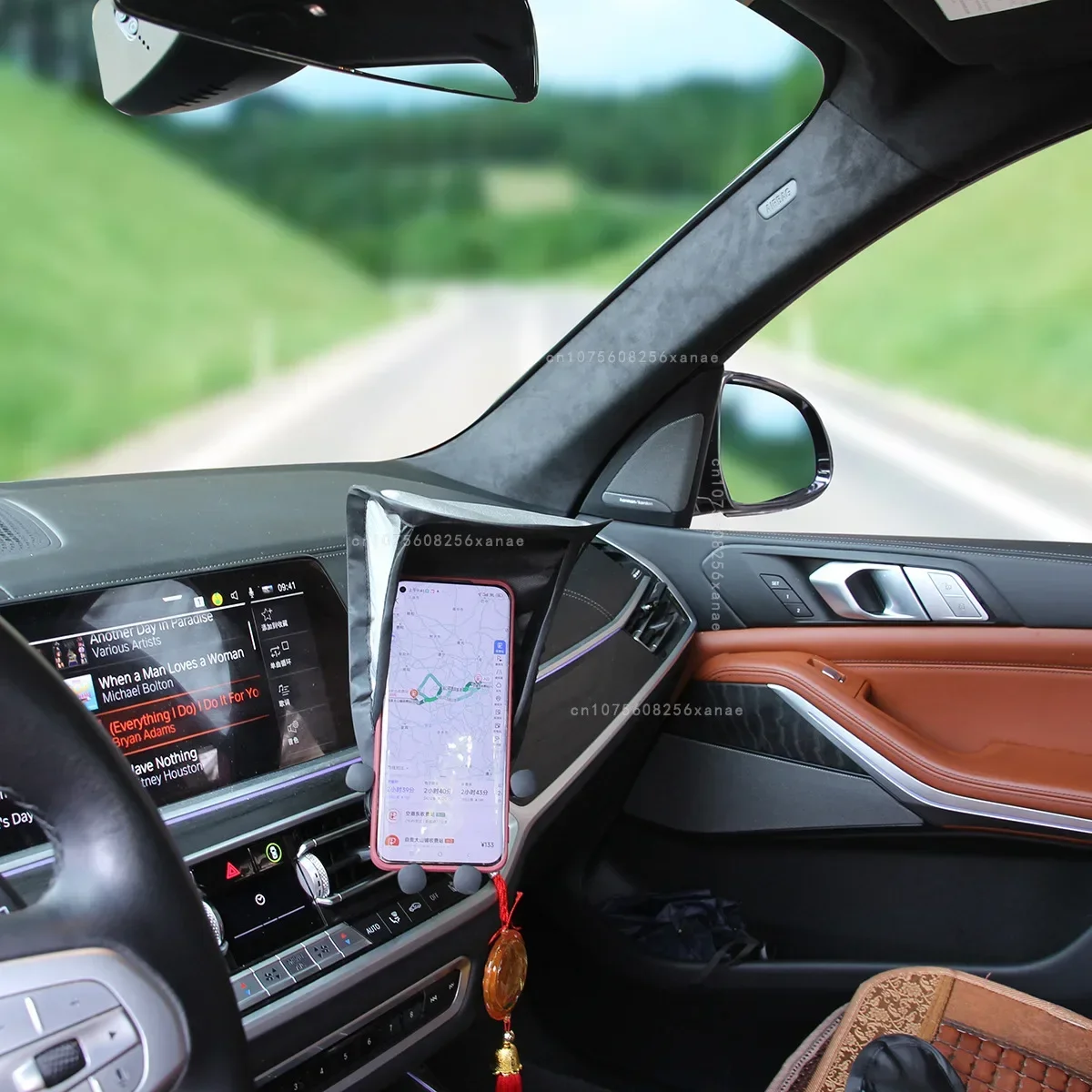 Phone Sun Shade Phone Sun Shade Glare Blocking Phone Stand Mobile Phone Holder Sun Shield For Motorcycle Bike And Car