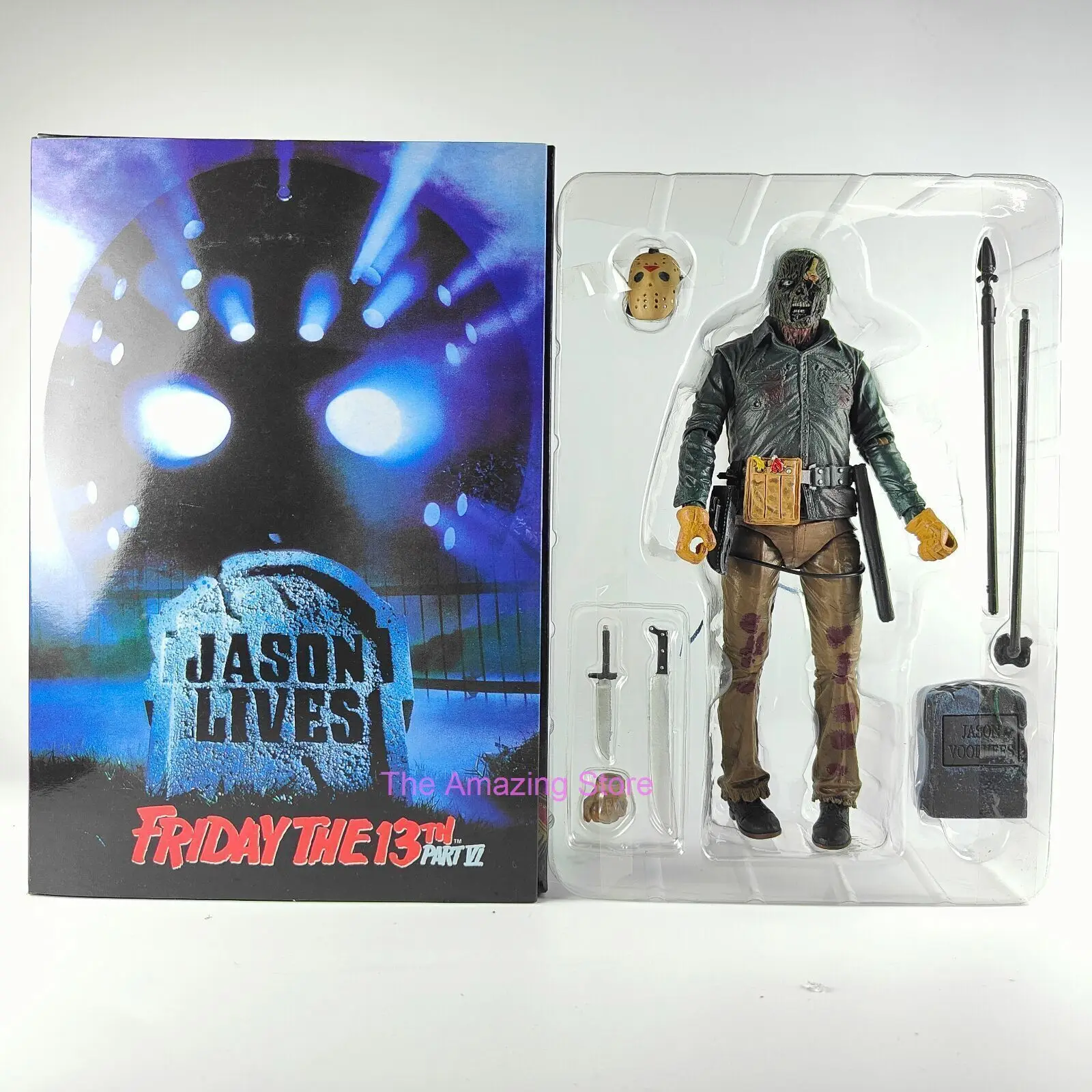 NECA Jason Lives フィギュア Amazon.com: Neca Friday The 13th Ultimate Part 6 Jason Action