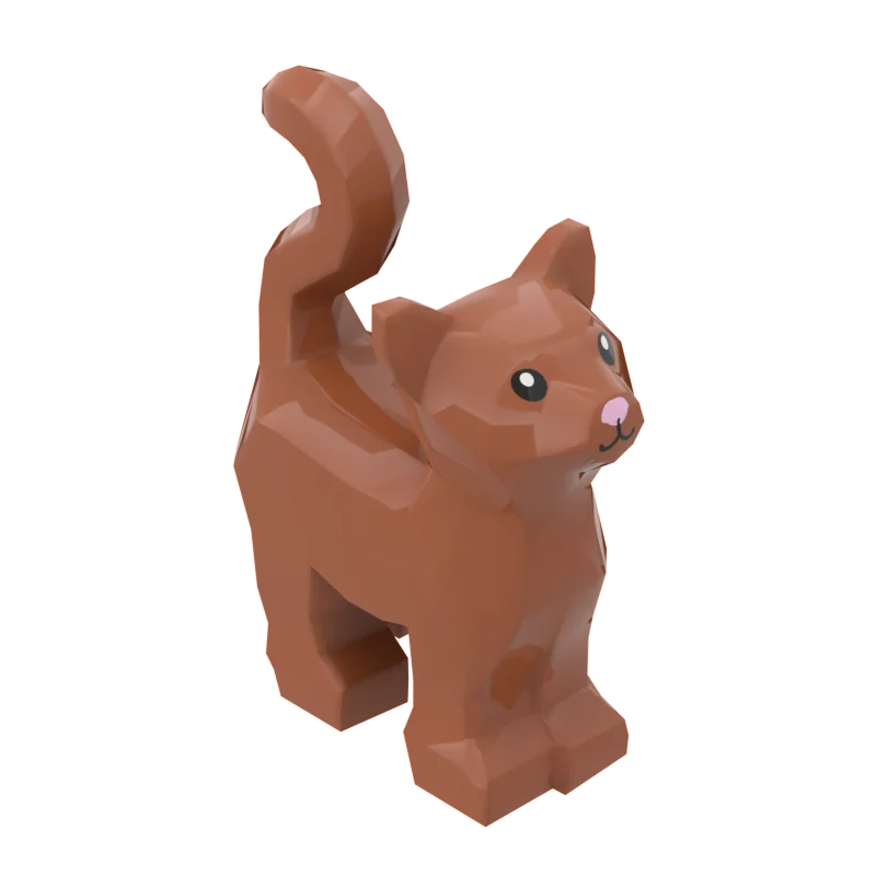 

10Pcs MOC Parts 11602 13786 Cat Compatible Bricks DIY Assmble Building Blocks Particle Kid Puzzle Brain Toy Gift