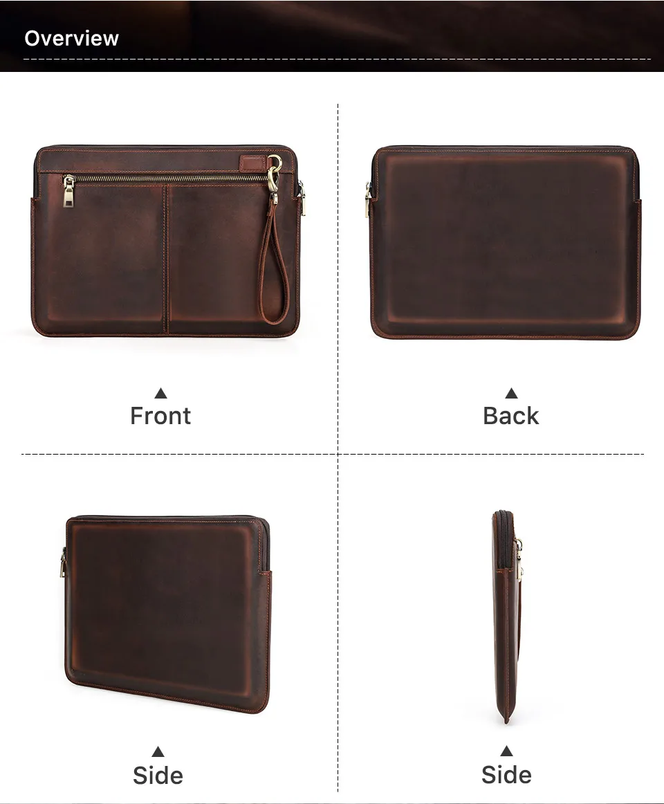 Capa de couro para macbook air 13,